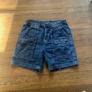 Cargo Jean Shorts 5” Inseam